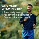 Daily Vitamin B12, 2000ug | High Strength Energy Support | 30 Vegan Capsules | One-A- Day | DR.VEGAN - Image 4
