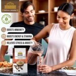Ausha Organic Ashwagandha Powder 500g | High Strength - UK Certified Organic by Soil Association - for Stress and Anxiety Relief, Energy, Sleep Aid - Whole Ashwagandha Root Used - Image 3