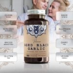 FS Garlic Capsules | 180 Odourless-Garlic Capsules - 10,000mg Extract per Serving | Aged Black Garlic Supplement | Garlic High Strength | Non-GMO, Gluten & Allergen Free | Made in The UK - Image 4