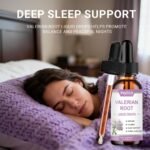 Valerian Root Liquid Drops | Sugar Free | High Strength Valeriana Officinalis Natural Herbal Supplement | Support Sleep | Calm and Stress Relief | Vegan | Non-GMO | Gluten Free | 60ml - Image 4