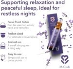 Lavender Essential Oil Pulse Point Roller for Restful Night's Sleep – Natural Aromatherapy Essential Oil Blend with Lavender & Chamomile for Sleep & Relaxation – Travel-Friendly Roll On - 8ml - Image 3
