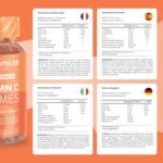 Vitamin C Gummies - 1 Month Supply - 250mg High Strength with Zinc, Bioflavonoids, Rose Hip & Elderberry for Immune System Support - Alternative to Vitamin C Tablets - 60 Gummies - Novomins - Image 5