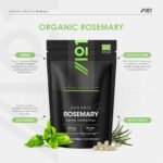 Organic Rosemary 500mg - 90 Vegan Capsules - High Strength Salvia Rosmarinus Supplement - Resealable and Recyclable Pouch - by Alpha01 - Image 3