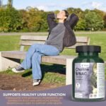 VitaV LiverGuard+ Liver Detox and Repair Capsules with Dandelion Root & Artichoke Extract | NAC, Choline Formula Enriched with Garlic & Turmeric | Liver Supplements for Cleanse & Recovery - Image 5