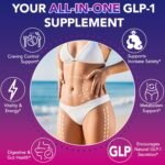 GLP-1 Capsules, GLP 1 Weight Loss Capsules, Cut Extreme Weight Loss, Supports Appetite Control, Gut Health, Aids Digestive Wellness, Appetite Suppressant for Women & Men - Image 3