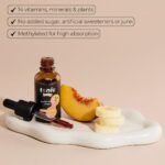 Tonic Health Baby Multivitamin Drops - 14 Baby Vitamins A, C, D, Minerals, and Plants - No Sugar/Preservatives - Kids Vitamins 6 to 36 mos for Growth and Development, Peach and Banana 30ml (Pack of 1) - Image 3