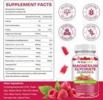 Magnesium Glycinate Gummies,120 Count MagnesiumComplex Gummies|Sleep, Calm & Relaxation Support|High Absorption Magnesium Supplements for Women, Men & Family|Gluten-Free - Image 3