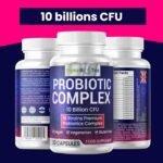 Probiotic Complex - Vegetarian 18 Premium Strains - 10 Billion CFU - Digestive and IBS Support Supplement with Lactobacillus Acidophilus & Bifidobacterium - One a Day - 30 Capsules - Image 7