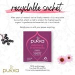 Pukka Herbs | Elderberry and Echinacea Organic Herbal Tea Box | Infusion With Aniseed and Ginger | Perfect For Everyday Support | Caffeine Free | 4 Packs | 80 Plant Based Biodegradable Tea Bags - Image 3
