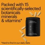 Mood (60 Capsules) - Vegan Capsules with Saffron, Vitamin B & Turmeric - Science-Backed Emotional Balance & Brain Health - Image 5