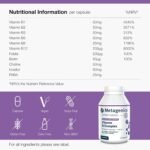 Metagenics High Strength Vitamin B Complex - Reduction of Tiredness and Fatigue - Supplement with Folate, Vitamin B6 + B12, Inositol & Choline - 90 Capsules - Image 3