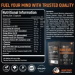 NuroFuel® Nootropic Brain Supplement for Focus, Energy, Memory & Mental Performance | with Lions Mane, Bacopa, Ginkgo Biloba, Rhodiola & Vitamin B12 for Cognitive Support - Image 3