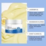 Magnesium Sleep Cream with Lavender & Almond Oil - Premium Easily Absorbed Body Cream for Deep Relaxation, Muscle Support & Nighttime Hydration, 90g - Natural Formula for Restful Sleep。 - Image 3