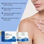 Magnesium Sleep Cream with Lavender & Almond Oil - Premium Easily Absorbed Body Cream for Deep Relaxation, Muscle Support & Nighttime Hydration, 90g - Natural Formula for Restful Sleep。 - Image 7