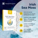 Healthspan Irish Sea Moss Thyroid Support (120 Capsules) | Low Energy & Mood | Targeted Thyroid Support | Marine sourced Magnesium | Supports Healthy Skin & Metabolism - Image 3