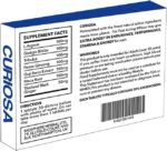 CURIOSA Blue 650mg | Stronger | Longer | Harder | Performance | Extra Strength Enhancing Pills, Stamina Endurance Booster Supplement Pills for Men | 10 Ginseng Tablets - Image 3