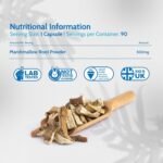 Health4All Marshmallow Root 500mg per Capsule, 90 Capsules, Digestive & Resporatory Health Supplement Soothing Relief, Purest Vegan Natural Marshmallow Root Supplement | Made in UK - Image 5