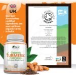 Organic Turmeric Curcumin and Black Pepper 600mg - 365 Vegan Capsules - 1 Year Supply - Soil Association Certified - High Strength Tumeric Supplement - Made in The UK - Nu U Nutrition - Image 5