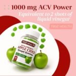 Apple Cider Vinegar Gummies 1000mg – Vegan ACV Supplement for Digestion, Detox & Metabolism Support, Natural Apple Flavour, 60 Soft Gluten-Free Gummies for Daily Wellness - Image 7