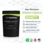 Moringa Capsules 10,000mg | Potent Antioxidant Superfood | Non-GMO, Third-Party Tested Pure Moringa for Energy, Immunity & Gut Health Support | 100% Moringa Oleifera | Vegetarian & Gluten-Free | 60 Ct - Image 4