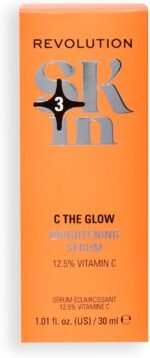 Revolution Skin, C The Glow 12.5% Vitamin C Brightening Serum, Face Serum, Boosts Radiance, Hydrating Formula, Vegan & Creulty-Free, 30ml - Image 4