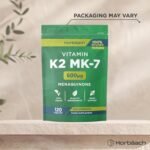 Vitamin K2 MK7 600mcg | 120 Tablets (Not Capsules) | High Strength Vitamin K2 Menaquinone MK-7 Supplement | Bioavailable Formula for Men & Women | Suitable for Vegans | by Horbaach - Image 4