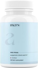 Mars by GHC Sea Moss Caps Surge Natural (60N) | Packed with 84 Essential Minerals | Powered with Black Seed Oil, Ashwagandha & Vitamin D3 | Overall Well-Being (Pack of 1) - Image 3