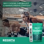 Shilajit Capsules 60 Vegan Capsules - 1300mg per Serving with Ashwagandha Root Extract, 60% Fulvic Acid, Pure High Strength Shilajit Supplement for Stamina and Stress - - Image 7