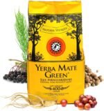 YERBA MATE Green STARTER SET Natural Strong Energy Drink Mate Tea Complete Set Begginer's Kit ENERGY Booster Green Mate ENERGY 500g Kit Ceramic Cup Gourd 300ml Bombilla| Wooden Scoop - Image 5