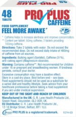 PRO PLUS 48 tablets - Caffeine Tablets - Sugar Free - Image 3
