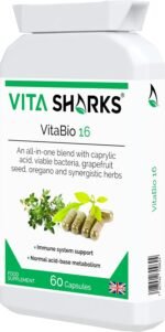 VitaBio 16 Bowel & Colon Cleansing. Natural Digestive Health, Vegan Gut & Immune Support. Kosher Detox & Cleanse. Anti-Viral, Anti-Fungal, Anti-Bacterial Formula - Image 9
