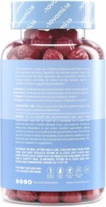 Probiotic Gummies – Bio-Bac 52 Billion CFU Probiotics for Gut Health 11 Strains of Live Bacteria - Pro Biotics for Gut Health Probiotic Supplements for Men and Women - Novomins - Image 3