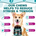 Calming Chews for Dog(Be'e'f 30PCS),100% Natural Ingredients Dogs Calming Treats,Helps Dog Anxiety & Stress Relief, Separation and Barking,for All Breeds & Sizes 2.6oz(75g) - Image 3