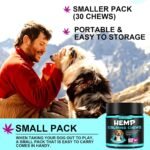 Calming Chews for Dog(Be'e'f 30PCS),100% Natural Ingredients Dogs Calming Treats,Helps Dog Anxiety & Stress Relief, Separation and Barking,for All Breeds & Sizes 2.6oz(75g) - Image 9