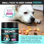 Calming Chews for Dog(Be'e'f 30PCS),100% Natural Ingredients Dogs Calming Treats,Helps Dog Anxiety & Stress Relief, Separation and Barking,for All Breeds & Sizes 2.6oz(75g) - Image 10