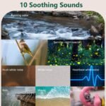 Mini Portable White Noise Machine, 7 Colors Night Lights and 10 Natural Soothing Sounds Sleep Aid Sound Machine, USB Rechargeable Sleep Machine for Baby Kids Adults with 3 Timer Functions - Image 4