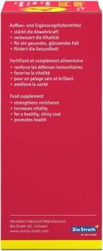Anima-Strath Natural Herbal Yeast Liquid Vitamin Supplement for Dogs & Cats | Immunity Support & Digestion Aid with 61 Vital Nutrients, Vitamins, Minerals, Amino Acids & Prebiotic Qualities (250 ml) - Image 5