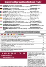 Nature’s Root Premium Agaricus Blazei Powder 100g - Mushroom Powder | Natural & Vegan | Nutritious Superfood | Immune System Booster - Image 3