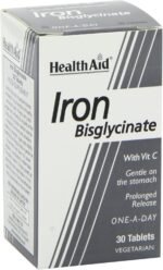 HealthAid Iron Bisglycinate - 30 Vegetarian Tablets - Image 6