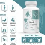 TUDCA Liver Supplements 1000 mg Per Serving (120 Capsules, 2 Pack), Tauroursodeoxycholic Acid with Humic and Fulvic, Herbal Blend, for Detox Cleanse, Digestive Health - Image 4