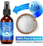 Magnesium Oil Spray,100% Pure Topical Magnesium Oil Spray,Gluten Free,Magnesium Body Spray for Feet and Sleep,Effective and Safe(2 Fl.Oz) - Image 3