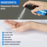 Magnesium Oil Spray,100% Pure Topical Magnesium Oil Spray,Gluten Free,Magnesium Body Spray for Feet and Sleep,Effective and Safe(2 Fl.Oz) - Image 4