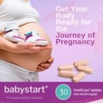 Fertility Supplements for Women - FertilCare 30 Tablets, 1 Month Supply, Prenatal Vitamins and Minerals Including Folic Acid, Vitamins B, C, D, E for Conception and Nutritional Support - Image 4