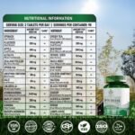 Super Greens Powder Supplement Capsules – 180 – Blend of 26 Ingredients – 3 Month Supply – Superfoods Daily Source of Nutritious Greens – with Matcha & Chlorella - Image 5