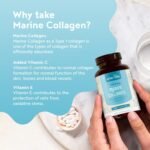 Marine Collagen Tablets 1400mg | with Hyaluronic Acid, Vitamin C, E, Zinc & Biotin | High Strength Hydrolysed Collagen Supplements for Women and Men | 120 Tablets | Skin, Joints & Hair | Alpha Foods - Image 3