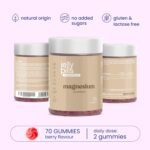 Jelly Pills® 1620 mg Magnesium Citrate and Vitamin B6-70 Berry Flavoured Vegan Gummies Providing 180 mg of Magnesium - No Added sugars - Reduces Tiredness and Fatigue - 5 Weeks Supply - Image 3