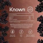 Known Tasty Maitake Gummies - 1000mg Maitake Mushroom with Vitamin D3 - Immune Support - Natural Elderberry Flavour - 60 Vegan Gummies, 1 Month Supply - Image 6
