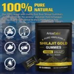Shilajit Gummies, Pure Ultima Peak Shilajit Resin Gold Gummies for Men & Women, Pure Himalayan Gummy 85+ Trace Minerals, Supports Energy & Boosts Immune - Image 5