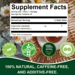 Hanan Manzanilla Tea (Chamomile) - 25 Tea Bags of Natural Camomile Flowers (Te de Manzanilla) Herbal Tea of Flor Matricaria chamomilla L - Natural Sedative, Relaxant, Sleep Aid, Anti-Stress - Image 3