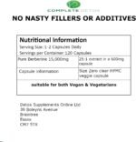 Berberine Supplement 15,000mg High Strength – Pure Berberine HCl for Blood Sugar, Glucose & Metabolism Support – 120 Vegan Capsules – UK Made by Complete Detox - Image 5